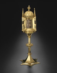 Circular Monstrance with Domed Roof from Braunschweig, Germany