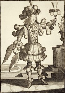 Costume for a Feather Dealer, pub. by Gerard Valck c.1690