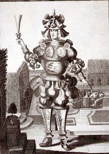 Costume for a Glassware and Crockery Dealer, Pub. by Gerard Valck, c.1690 by German School