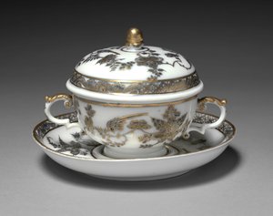 Covered Bowl and Dish