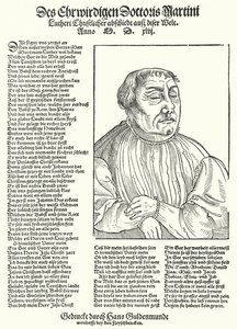 Death of German Protestant reformer Martin Luther by German School