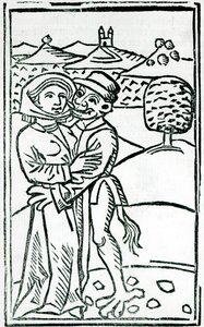 Demon Making Love to a Witch by German School