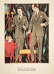 Der Arbiter, outfits by Fasskessel & Muntmann, from Styl, pub.1922