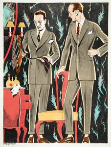 Der Arbiter, outfits by Fasskessel & Muntmann, from Styl, pub.1922