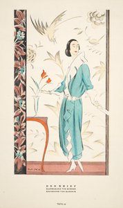 Der Brief, Coat Dress by Kurnen, from Styl, pub.1922
