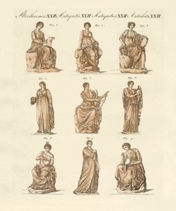 Divinities of the Greeks and Romans by German School