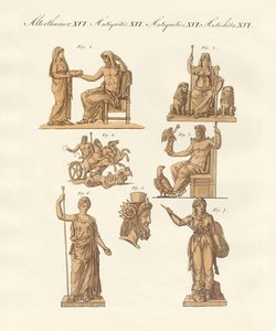 Divinities of the Greeks and Romans by German School