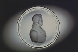 Engraved portrait by Dominick Biemann by German School