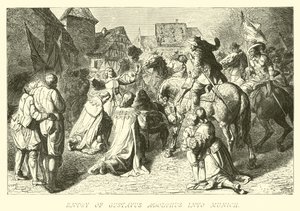 Entry of Gustavus Adolphus into Munich by German School