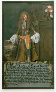 Ernst Ruediger, Count Starhemberg, Field-Marshal and Commander of Vienna During the Turkish Siege of 1683 by German School