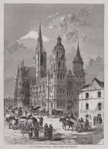 Evreux Cathedral, Normandy, France by German School