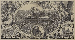 Execution of Lippold ben Chluchim, Master of the Mint of Brandenburg, Berlin, 28 January 1573 by German School