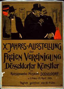 Exhibition of Düsseldorf Artists at the Kunstgewerbe Museum, Düsseldorf