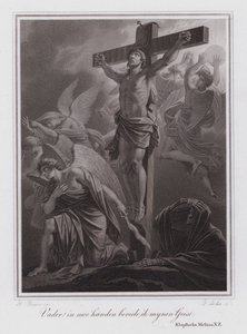 Father! Into your hands I commend my spirit. Jesus on the Cross by German School
