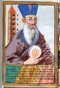 Father Matteo Ricci (1552-1610) in Mandarin Costume by German School
