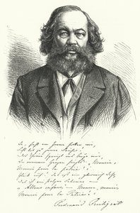 Ferdinand Freiligrath, German poet, translator and liberal political agitator by German School
