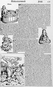 Folio CV, from Liber Chronicarum by Hartmann Schedel, 1493 by German School