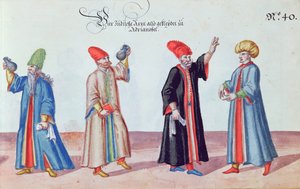 Four Jewish Doctors from Adrianople, Turkey