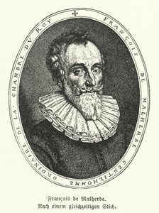Francois de Malherbe, French poet and translator by German School