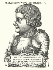 Franz von Sickingen, German knight of the Reformation period by German School