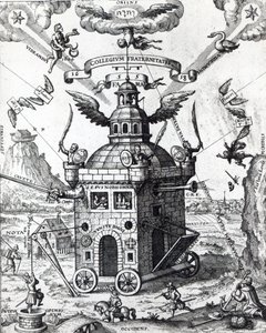 Frontispiece of Collegium Fama Fraternitatis by Theophilus Schweighardt, 1618 by German School