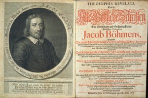 Frontispiece to Theosophia Revelata by Jacob Boehme, 1715 by German School