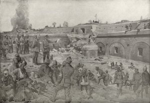 General Field Marshal von Mackensen Visiting Augenfort of Przemysl by German School