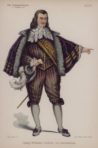 Georg Wilhelm, Duke of Brandenburg, from Der Generalfeldoberst by Ernst von Wildenbruch by German School