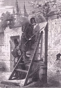 German exploring party, Cassells History of the War between France and Germany published by Cassell and Company Limited, c.1890 by German School
