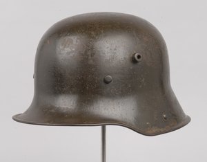 German steel helmet or Stahlhelm, c.1916 by German School