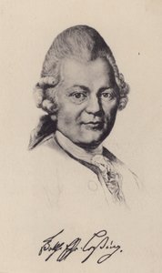 Gotthold Ephraim Lessing, German Enlightenment philosopher, writer and dramatist by German School