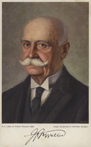 Graf Ferdinand von Zeppelin, German Airship Designer and Constructor by German School