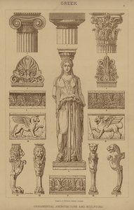 Greek, Ornamental Architecture and Sculpture by German School