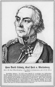 Hans David Ludwig, Count York of Wartenburg by German School