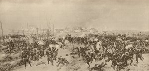 Hanseatic troops at Loigny, Franco-Prussian War, December 1870 by German School