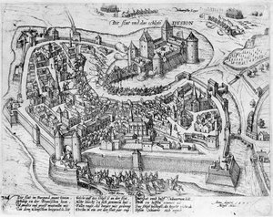 Henri IV (1553-1610) Entering Dijon, after His Victory at Fontaine-Francaise over Spanish, 5th June 1595