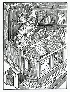 Here Begynneth the Foles and First Inprofytable Bokes, Illustration from Alexander Barclay
