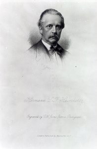 Hermann von Helmholtz, engraved by C.H Jeens by German School