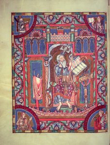 Illuminated Portrait Page of St. John, c.10th-11th century