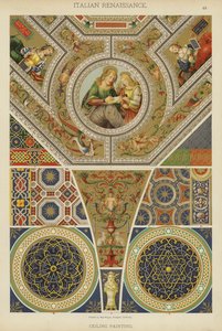 Italian Renaissance, Ceiling Painting by German School