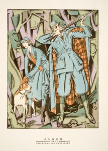 Jäger, sporting outfits by A C Steinhardt, from Styl, pub.1922