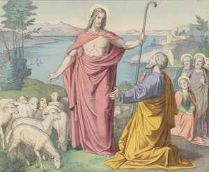 Jesus Appears to Peter, His Vicar on Earth