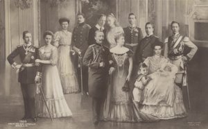 Kaiser Wilhelm II of Germany and His Family
