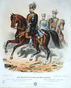 Kaiser Wilhelm I on Horseback