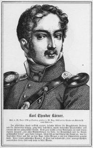 Karl Theodor Korner (engraving) by German School