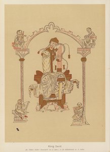King David by German School