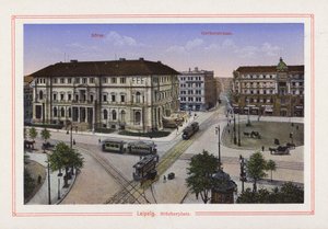 Leipzig, Blucherplatz by German School