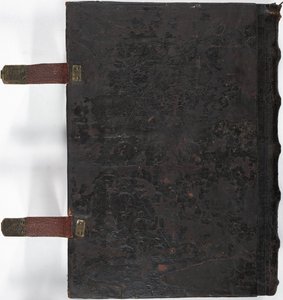 Missal, back cover, Franconia, possibly Forchheim, Germany by German School