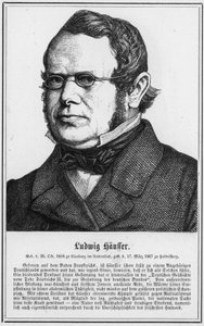 Ludwig Hausser (engraving) by German School