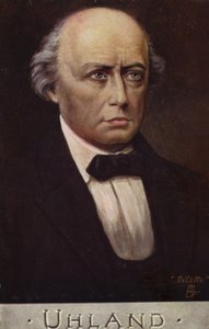Ludwig Uhland (1787-1862), German poet and philologist